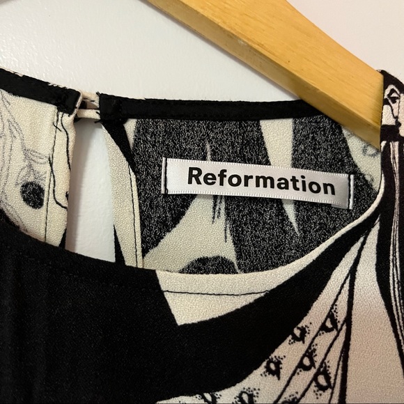 Reformation Celeste Dress Persephone Print Size 4 (Sold Out Online) - Picture 5 of 7